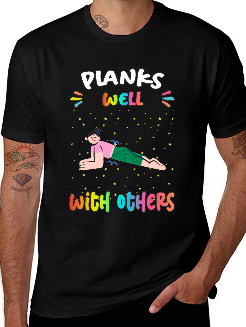 Planks Well With Others T-Shirt