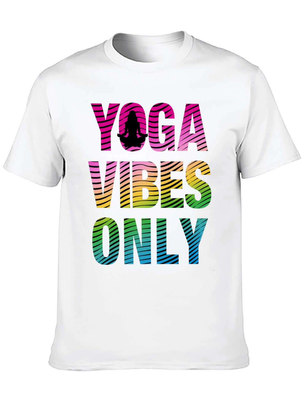 Yoga Vibes Only Graphic Tee