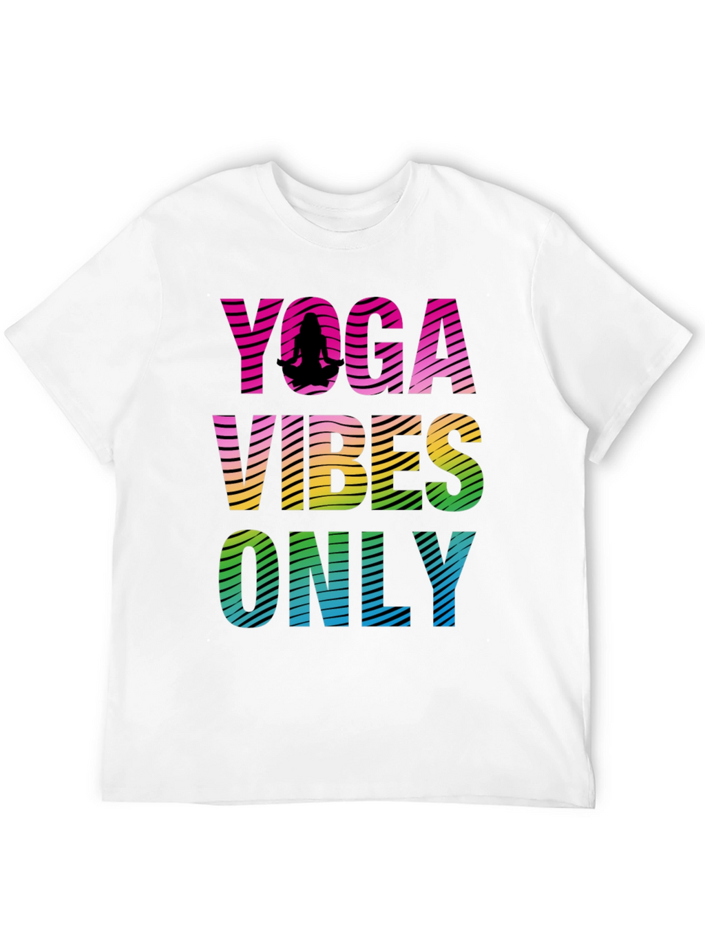 Yoga Vibes Only Graphic Tee