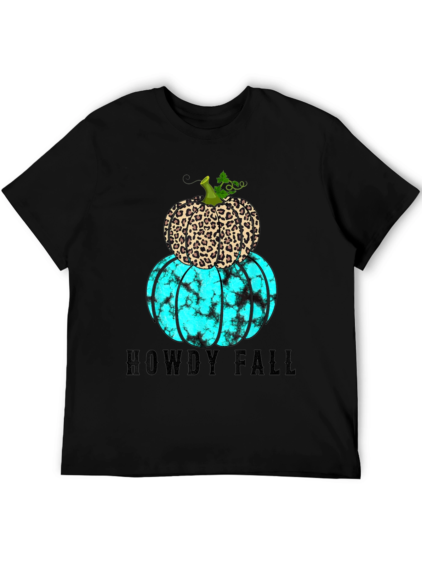 Howdy Fall Stacked Pumpkin Graphic Tee