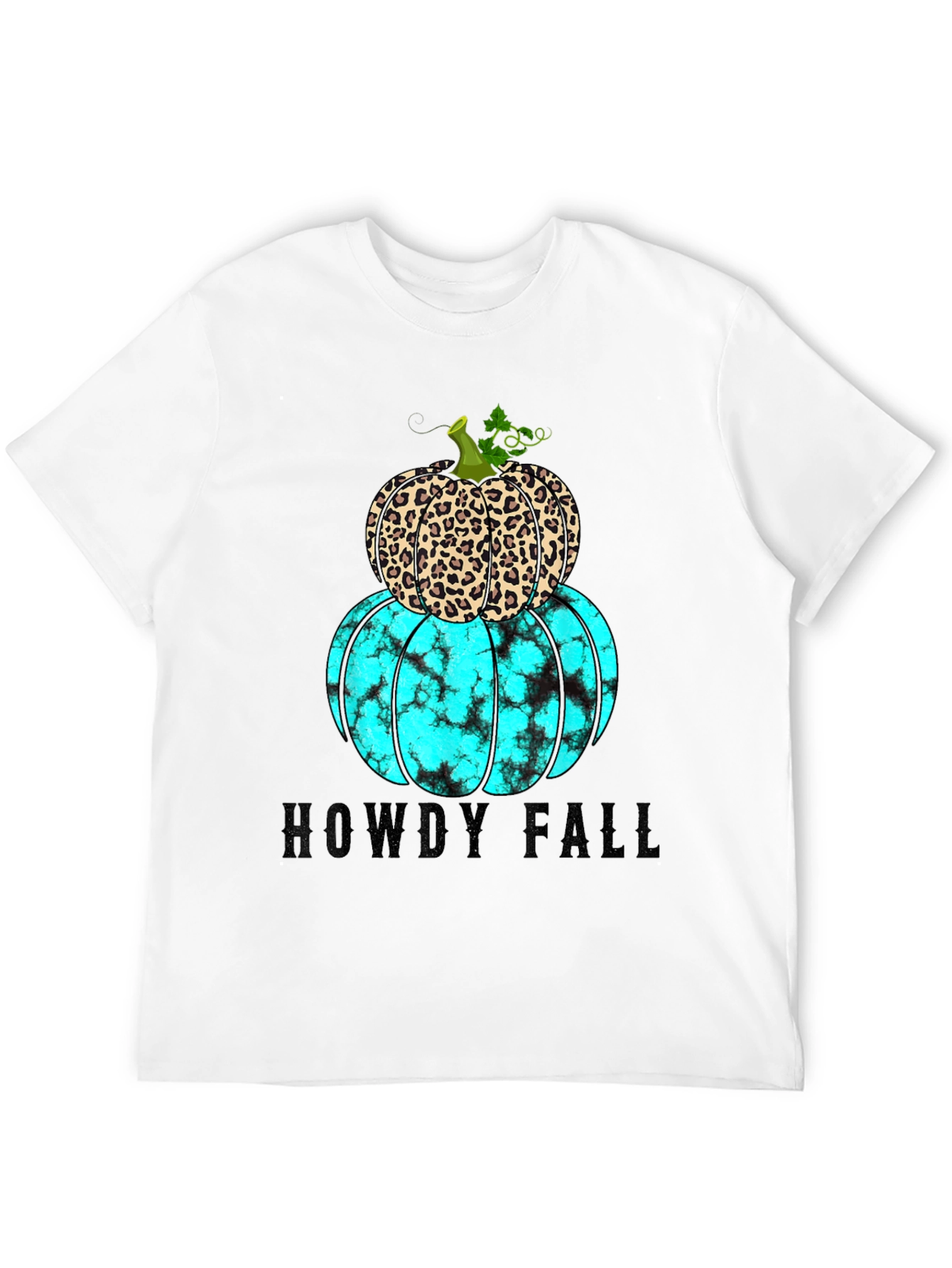 Howdy Fall Stacked Pumpkin Graphic Tee