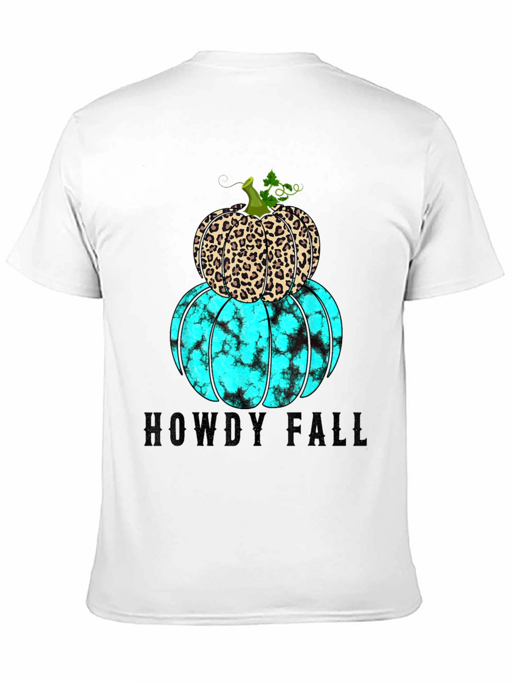 Howdy Fall Stacked Pumpkin Graphic Tee