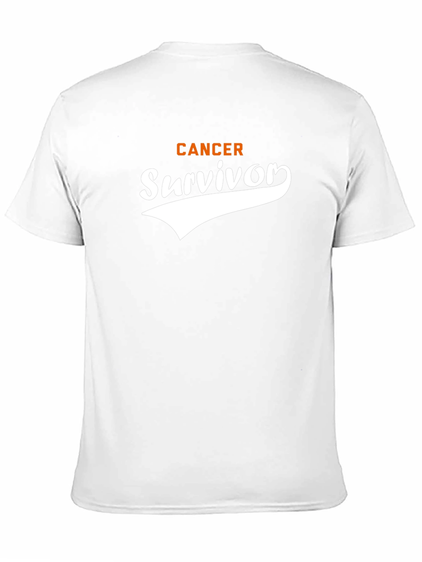 Cancer Survivor T-Shirt - Black Cotton Tee