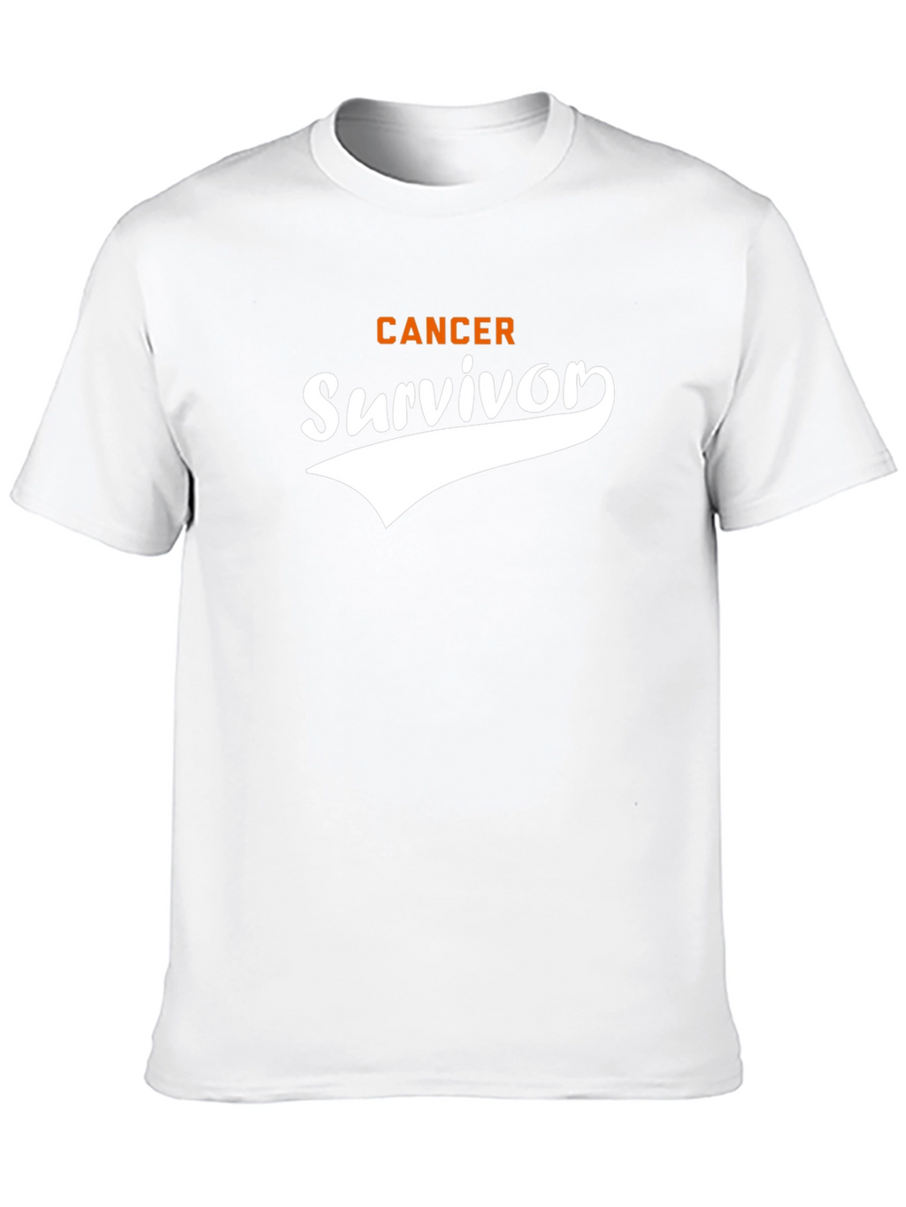 Cancer Survivor T-Shirt - Black Cotton Tee