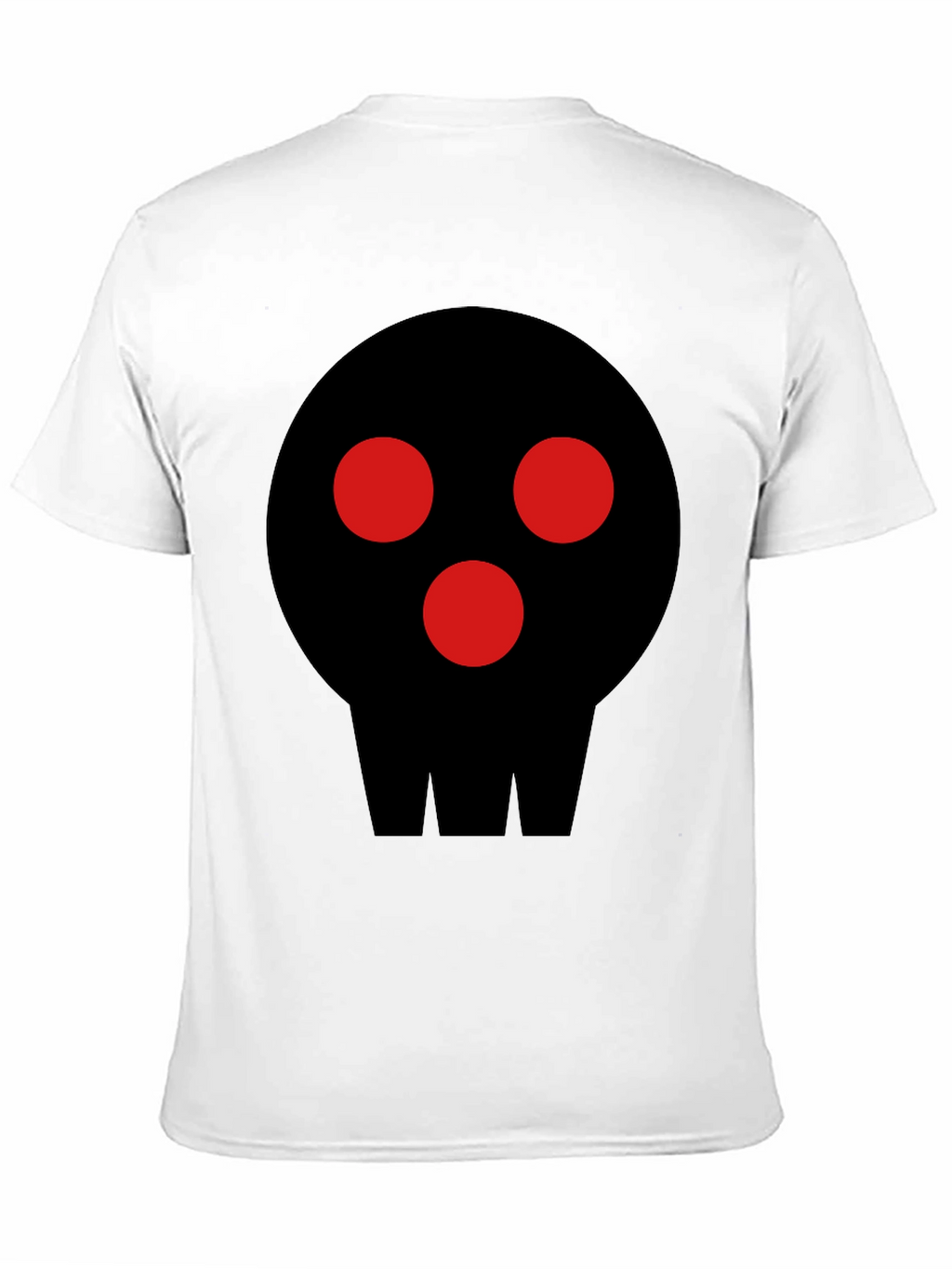 Graphic Skull T-Shirt - Mens Black Tee