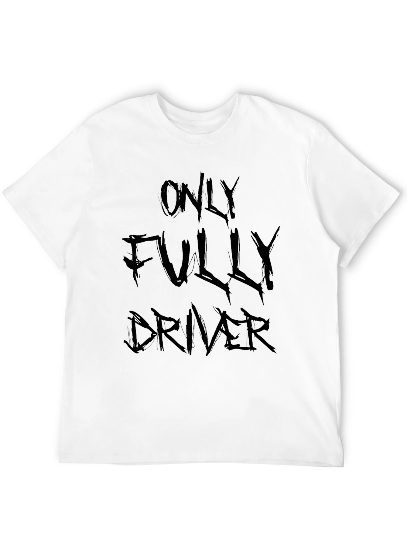 Only Fully Driver Black Graphic Tee