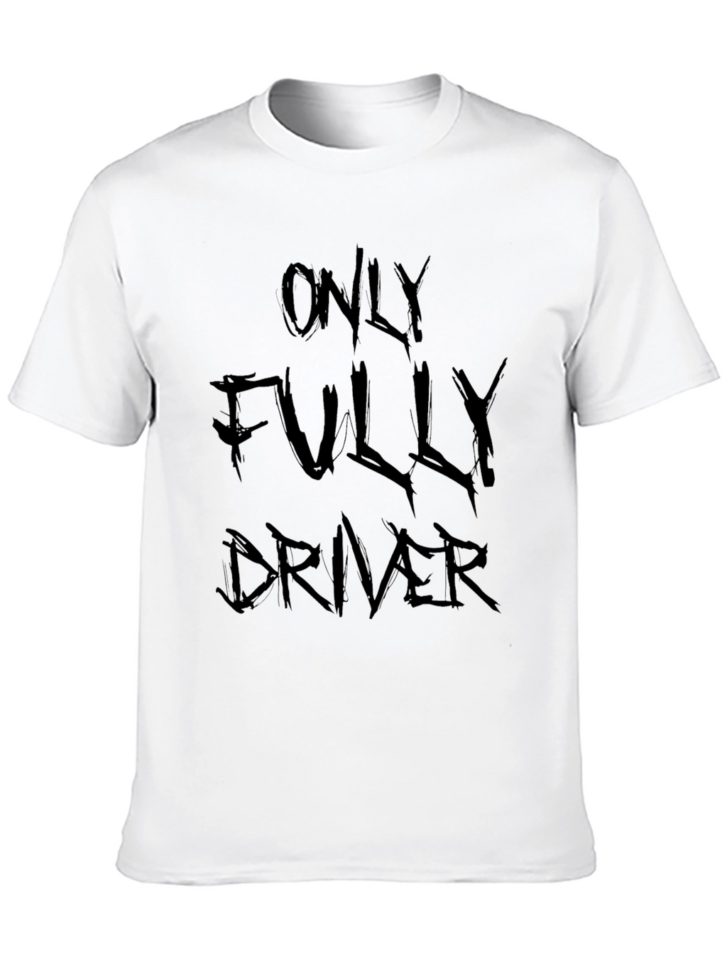 Only Fully Driver Black Graphic Tee