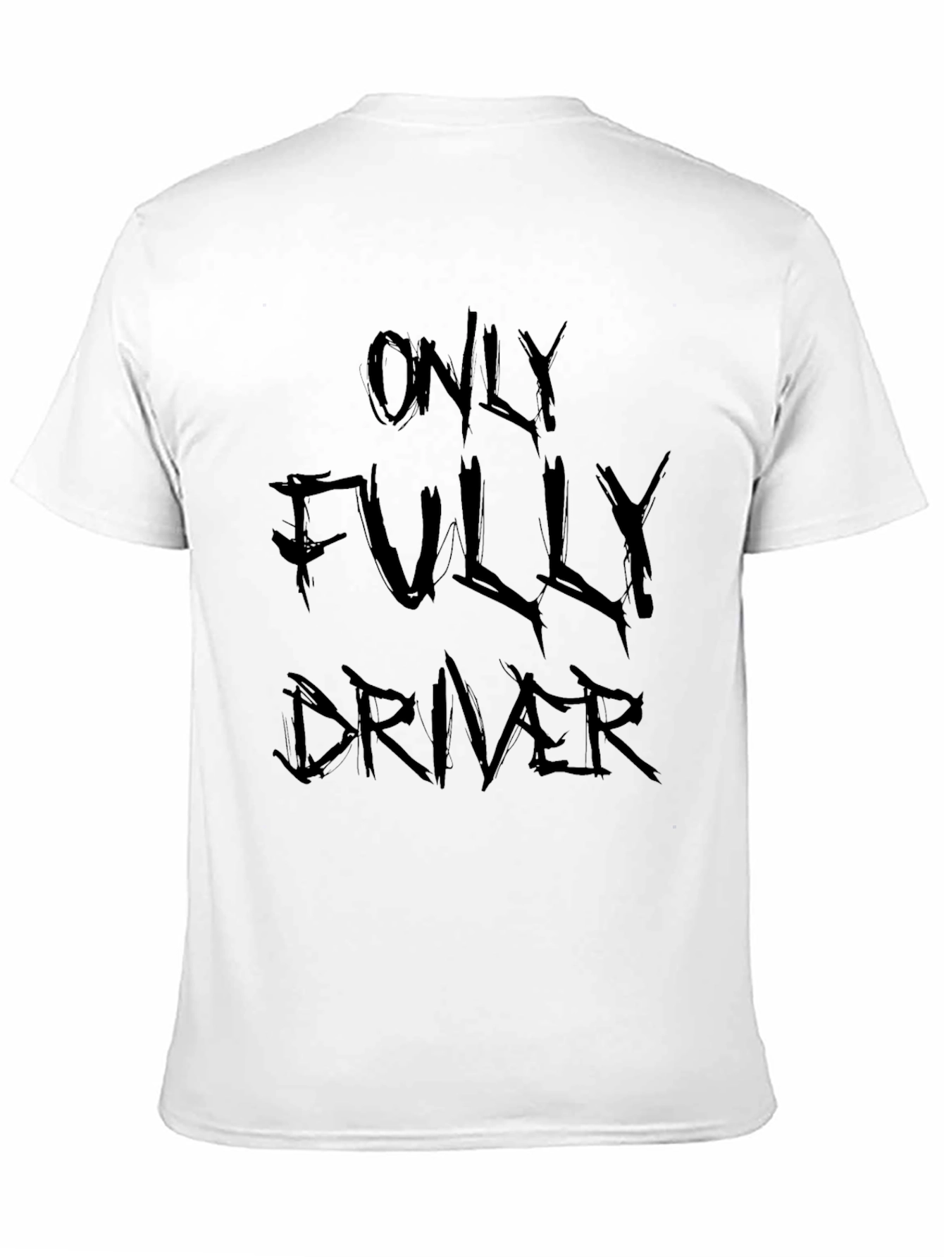Only Fully Driver Black Graphic Tee