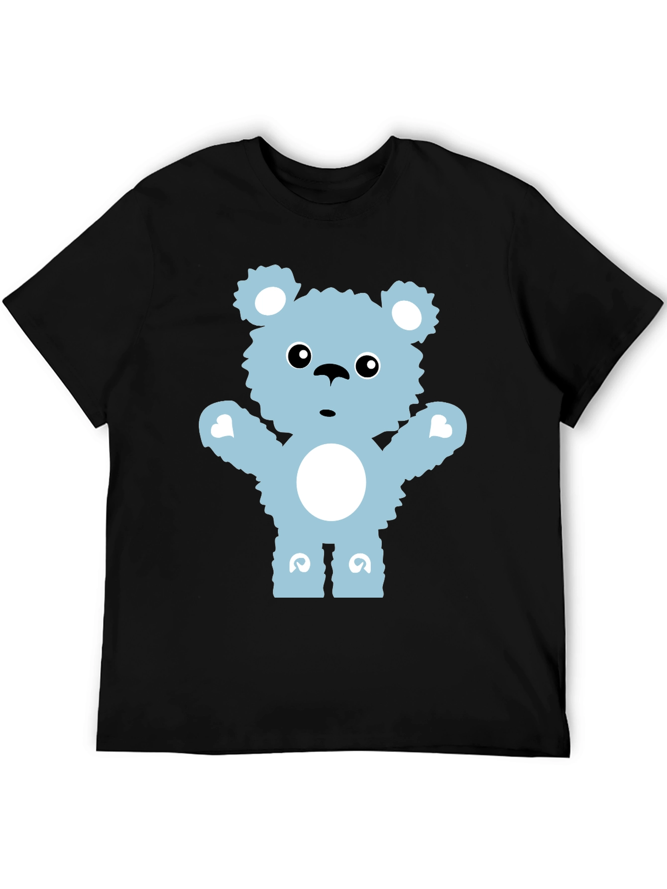 Cute Teddy Bear Graphic T-Shirt - Soft Cotton Blend