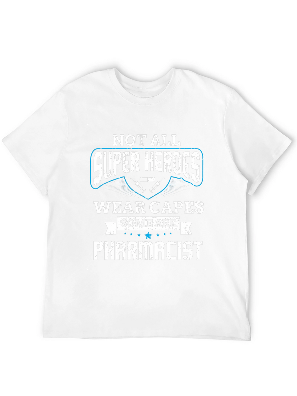 Pharmacist Super Hero Graphic T-Shirt