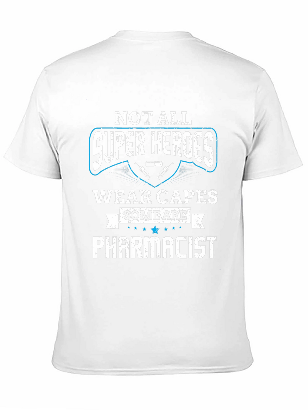 Pharmacist Super Hero Graphic T-Shirt