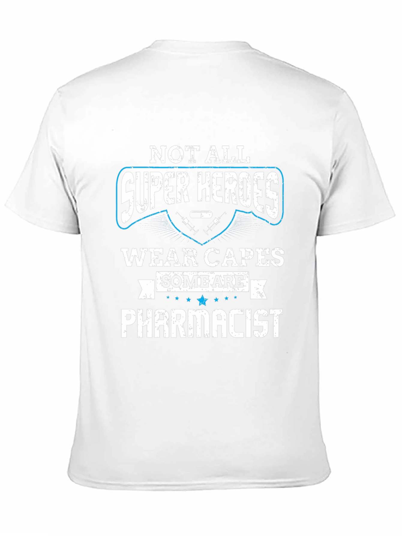 Pharmacist Super Hero Graphic T-Shirt