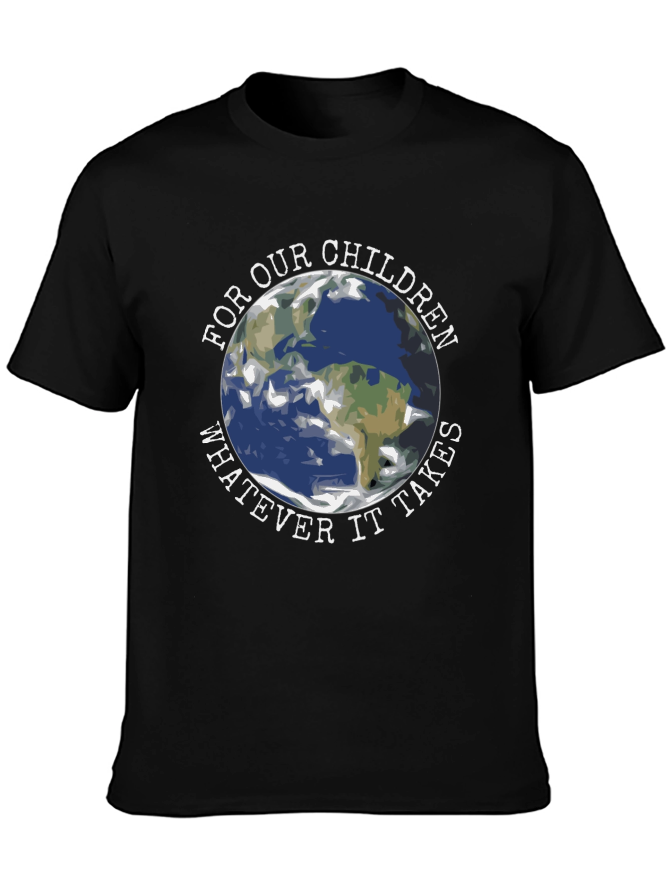 Earth Graphic T-Shirt - For Our Children Whatever it Takes