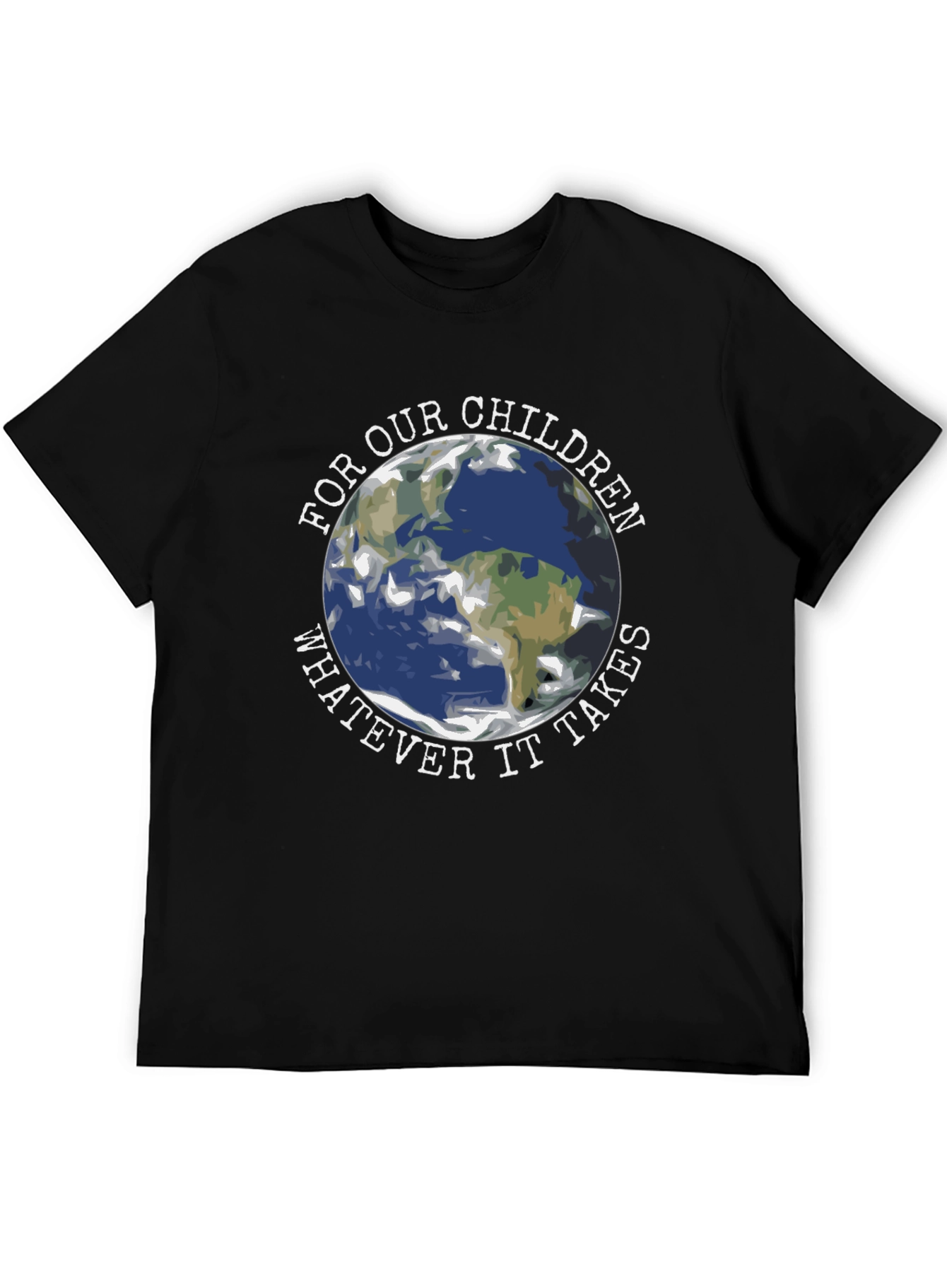 Earth Graphic T-Shirt - For Our Children Whatever it Takes