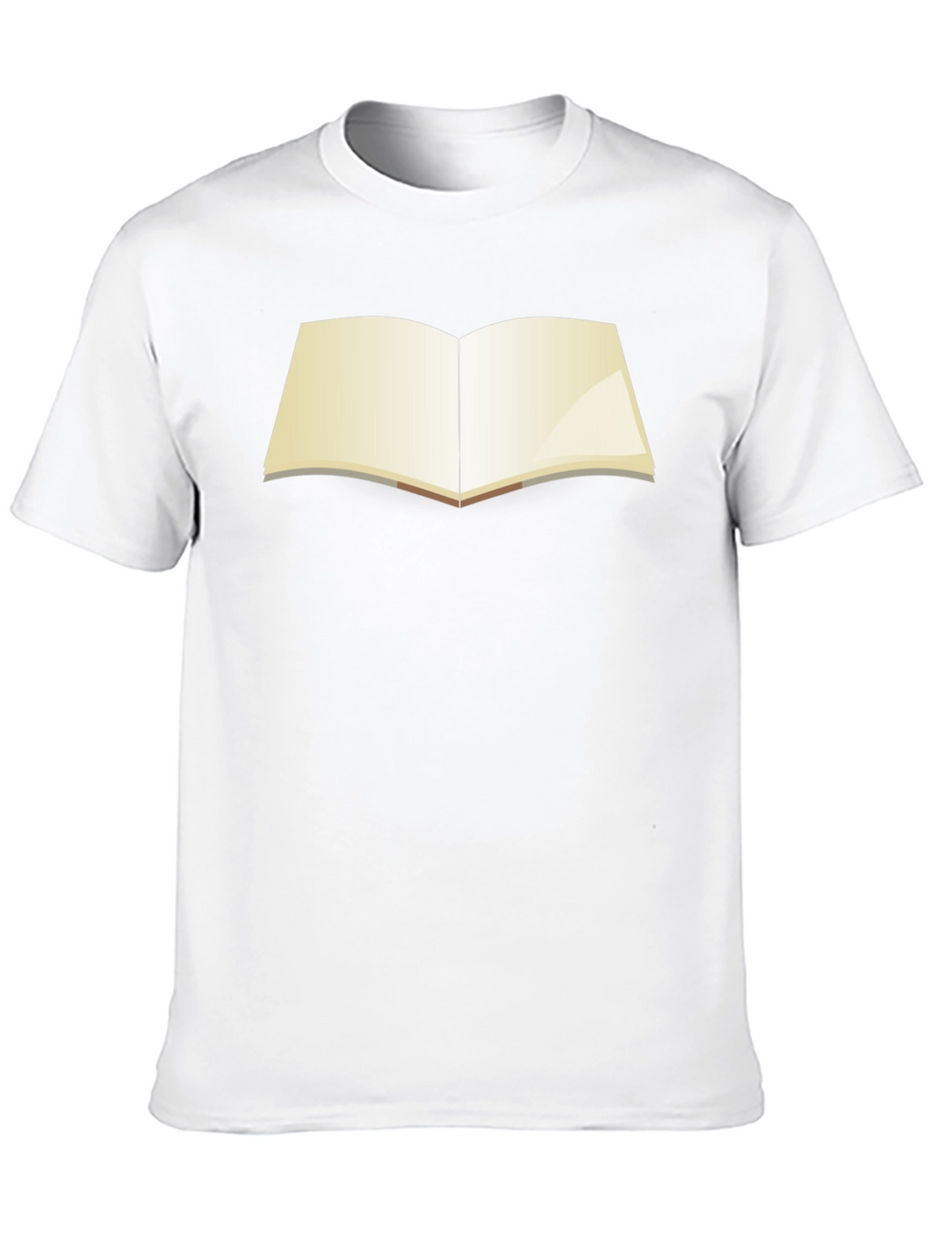 Open Book Graphic T-Shirt - Black Unisex Tee