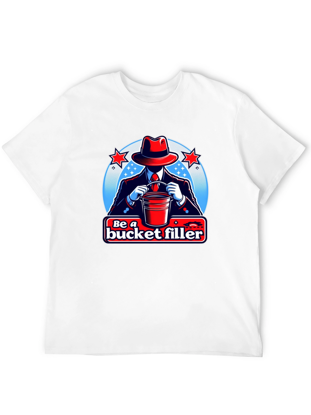 Be a Bucket Filler Graphic T-Shirt - Black