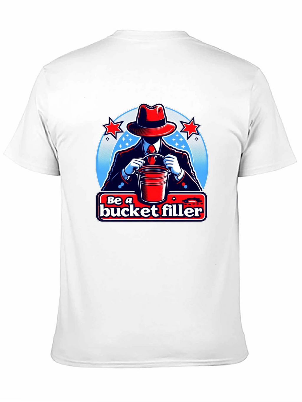 Be a Bucket Filler Graphic T-Shirt - Black