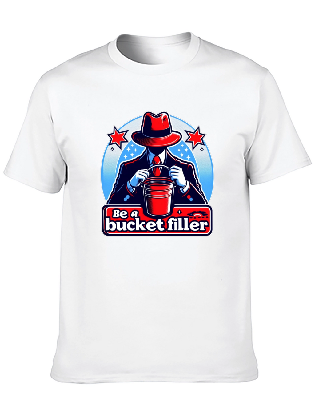 Be a Bucket Filler Graphic T-Shirt - Black