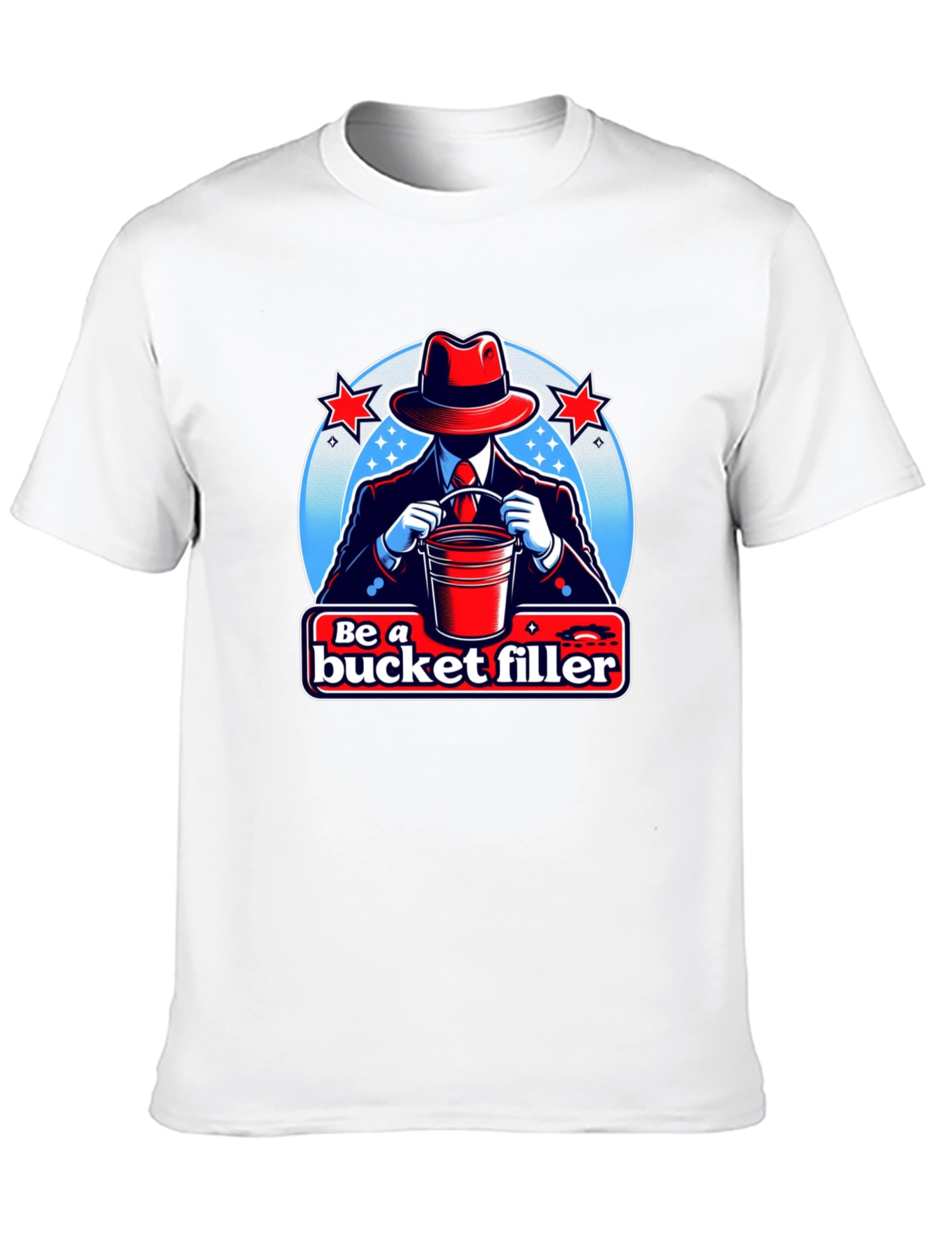Be a Bucket Filler Graphic T-Shirt - Black