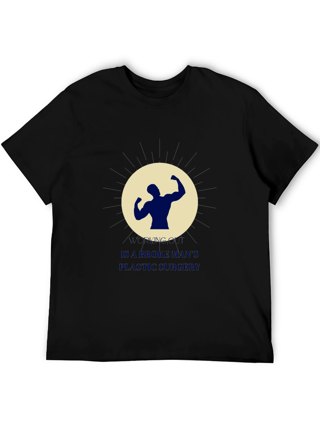 Gym Humor Graphic Tee - Workout Motivation Shirt