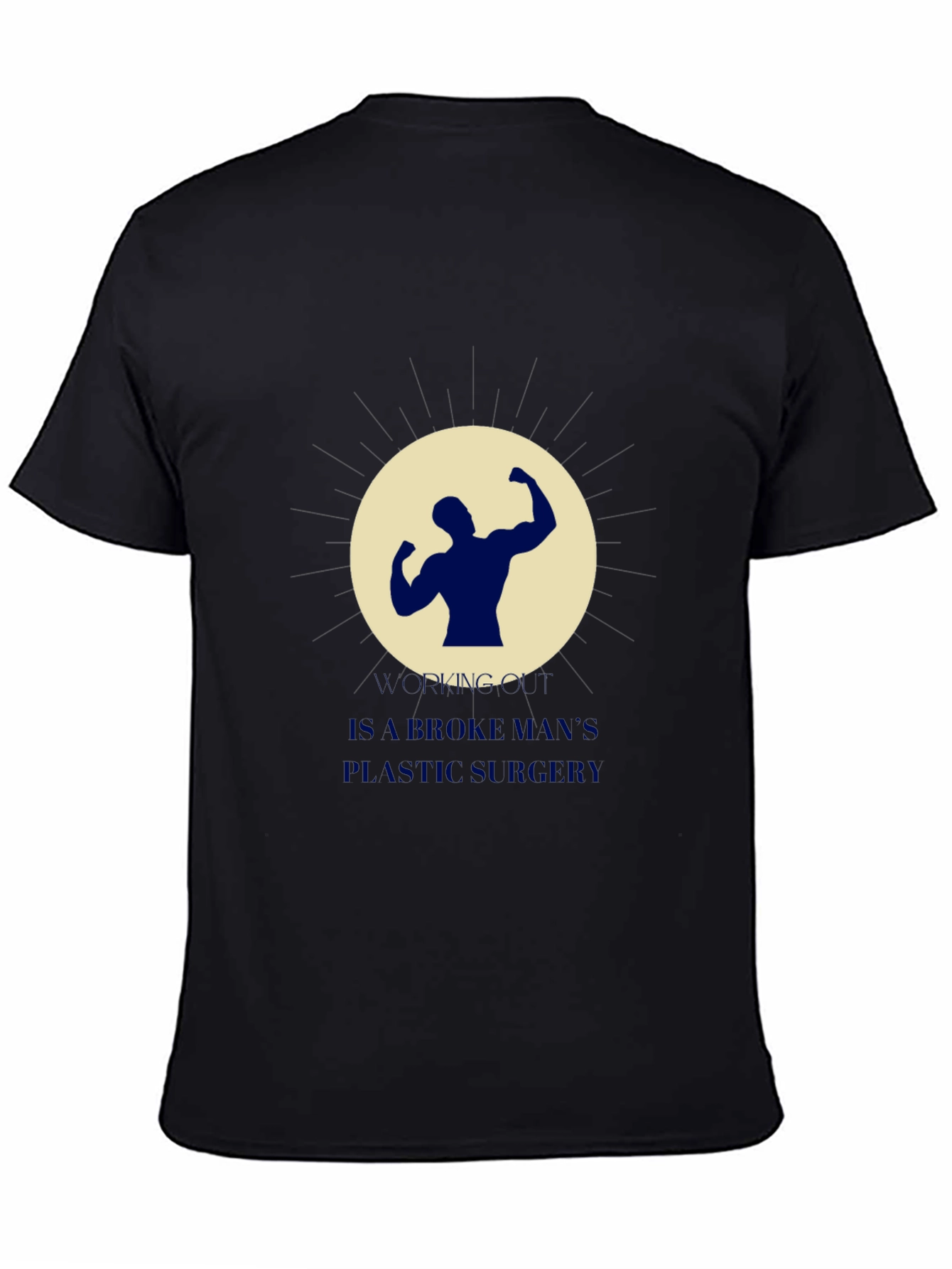 Gym Humor Graphic Tee - Workout Motivation Shirt