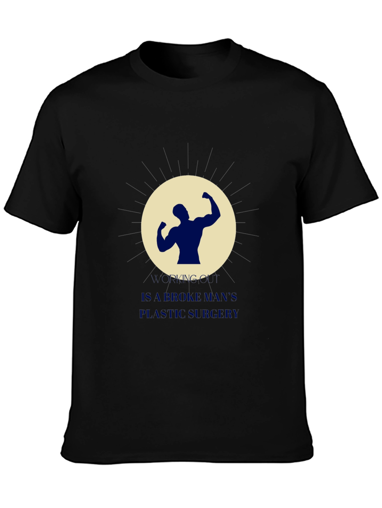 Gym Humor Graphic Tee - Workout Motivation Shirt