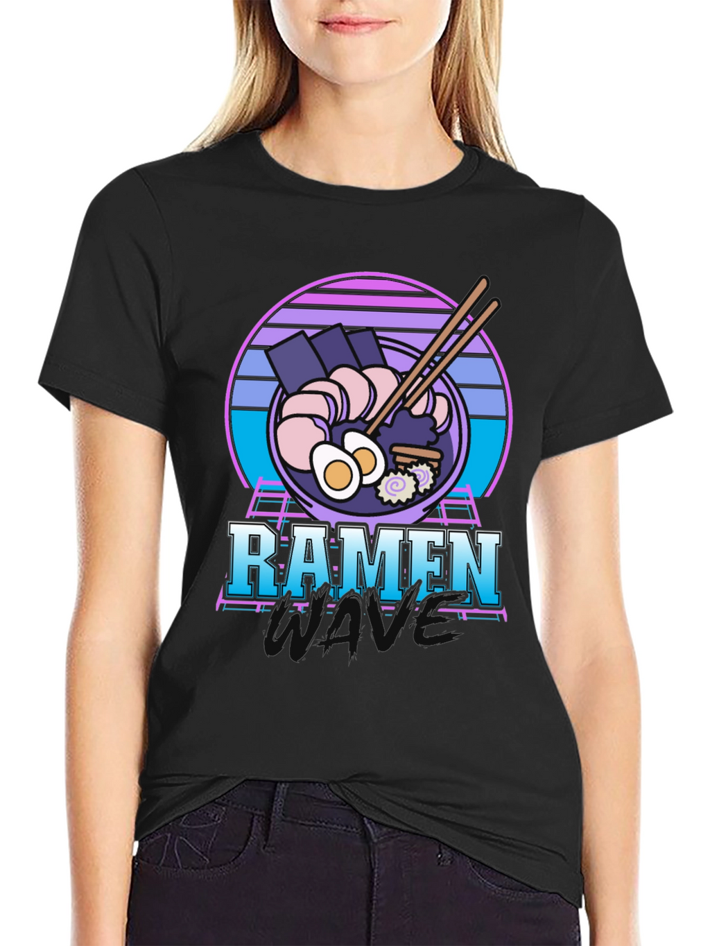 Retro Ramen T-Shirt - 80s Vaporwave Style Tee