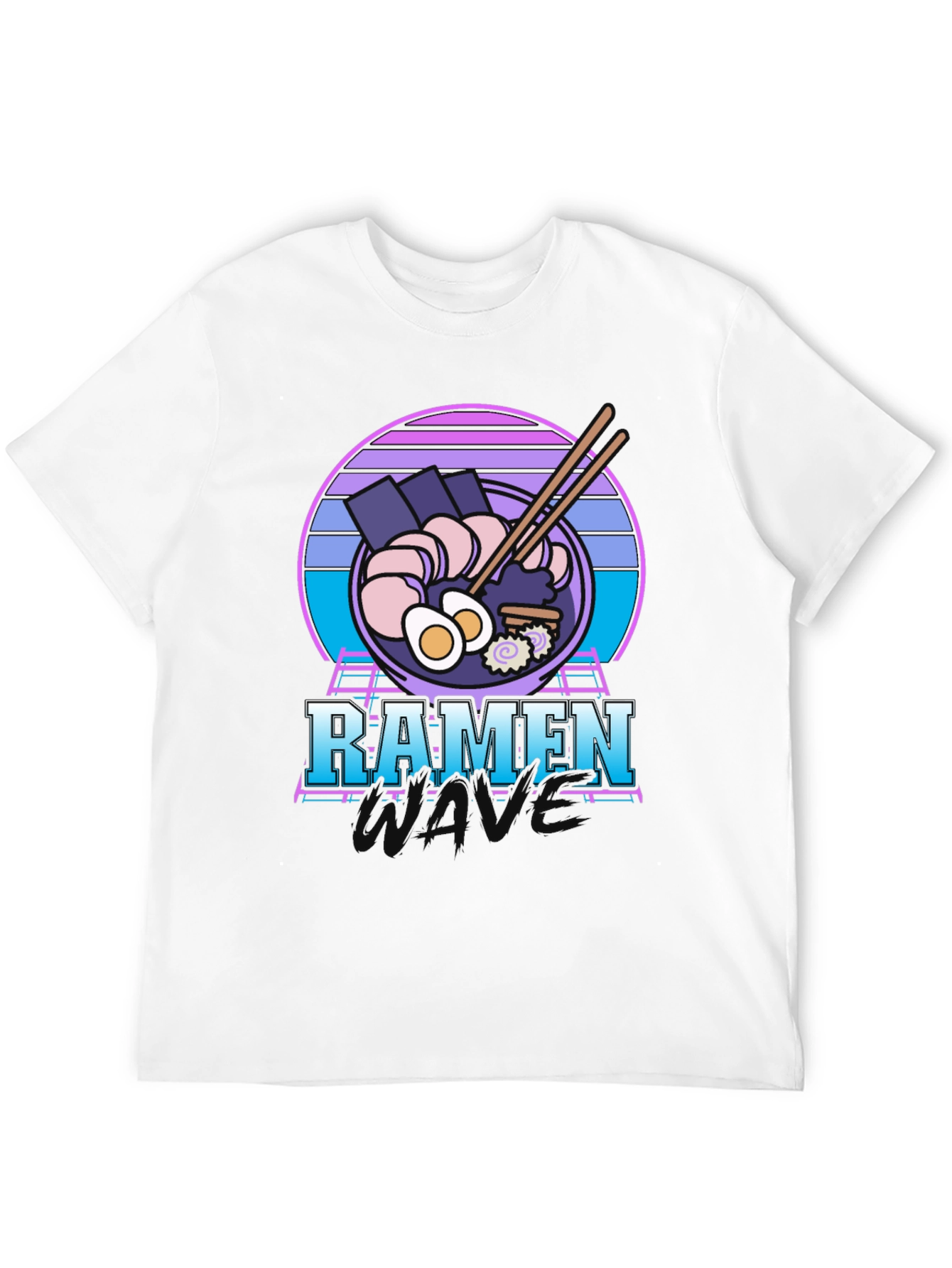 Retro Ramen T-Shirt - 80s Vaporwave Style Tee