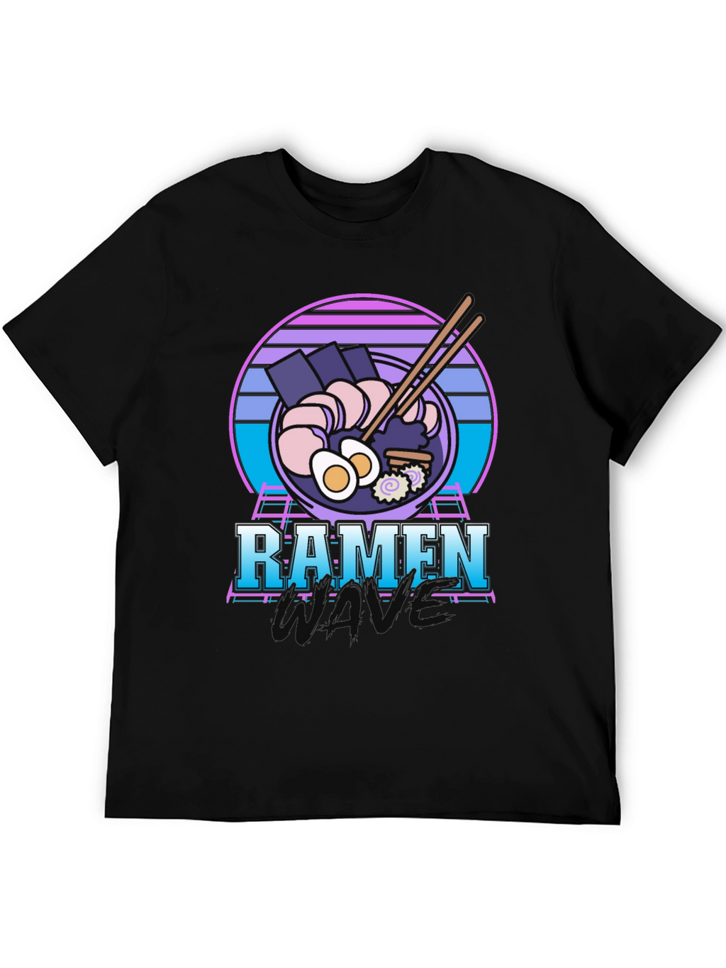 Retro Ramen T-Shirt - 80s Vaporwave Style Tee
