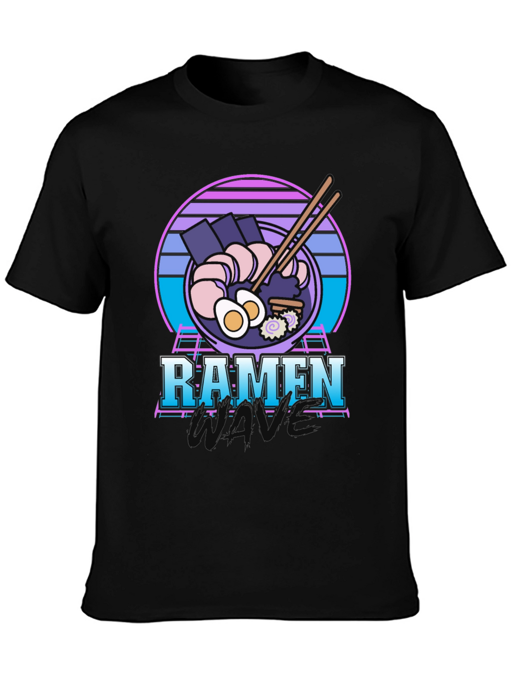 Retro Ramen T-Shirt - 80s Vaporwave Style Tee