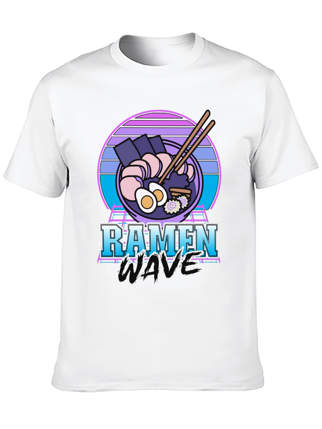 Retro Ramen T-Shirt - 80s Vaporwave Style Tee