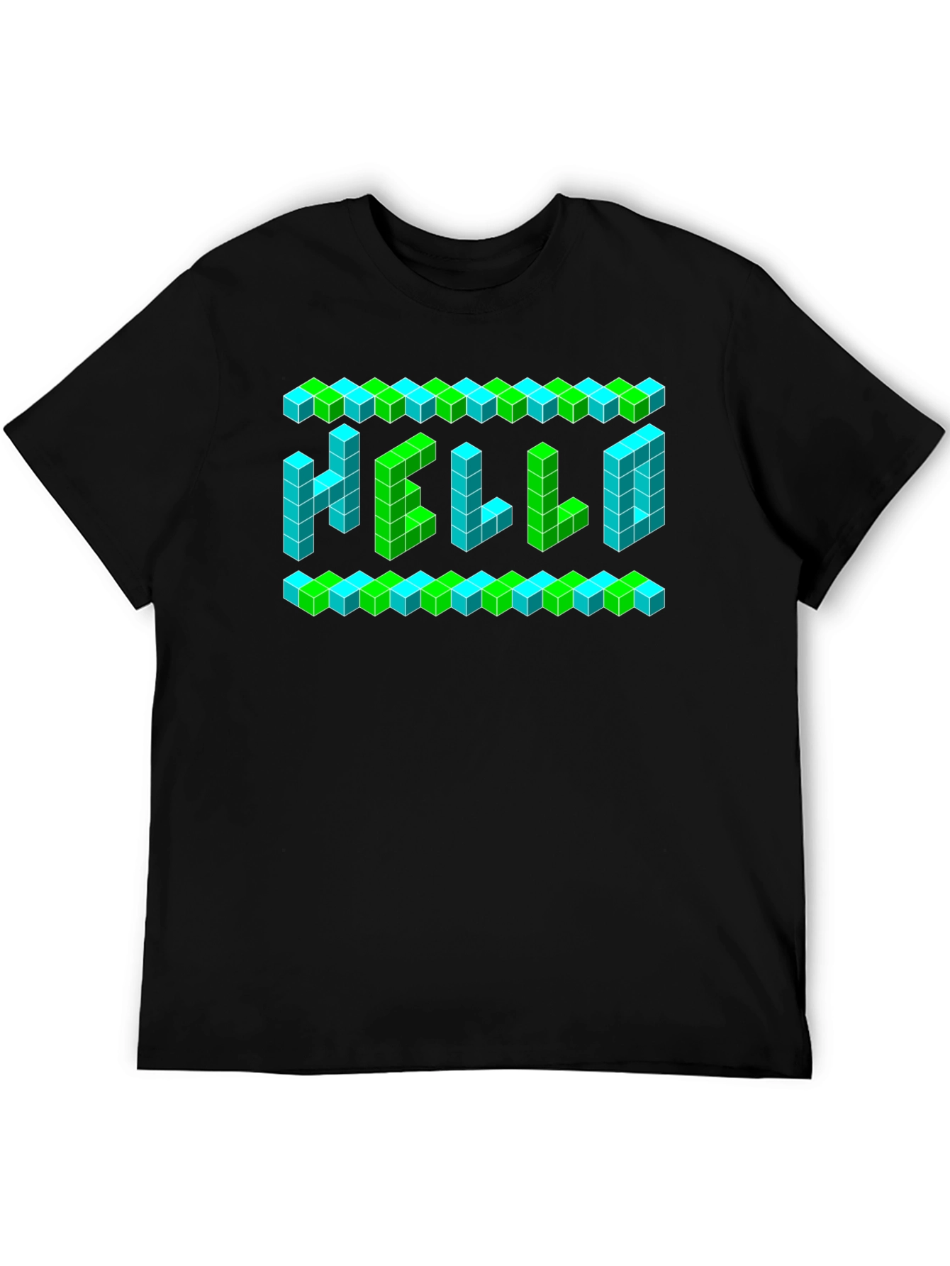 Pixel Hello T-Shirt - Retro Gaming Style