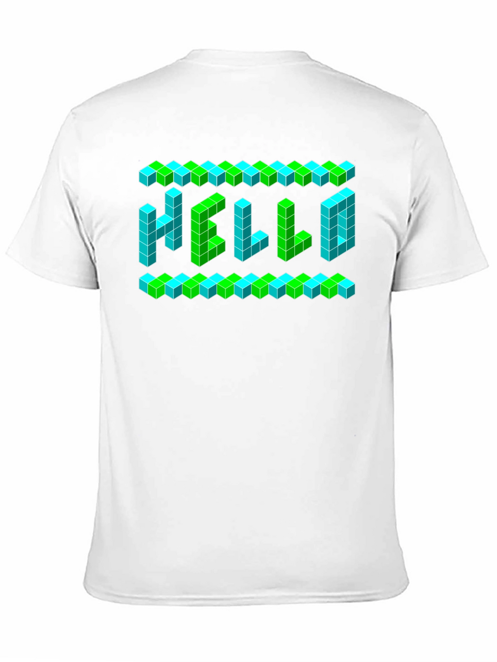 Pixel Hello T-Shirt - Retro Gaming Style
