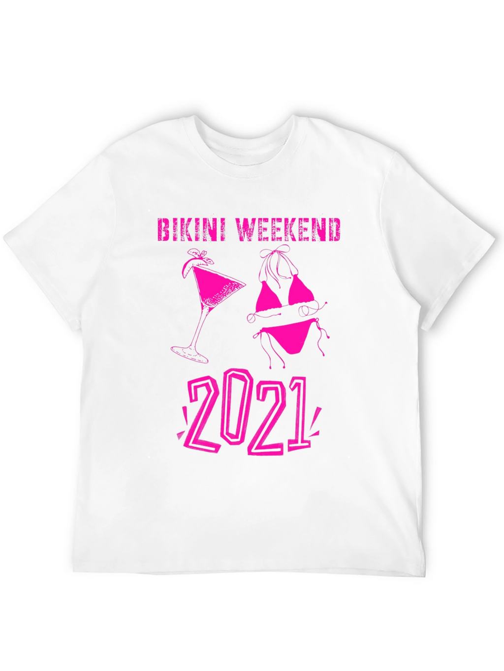 Bikini Weekend 2021 T-Shirt - Black