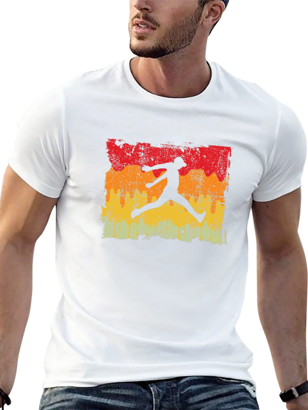 Retro Silhouette Jumper Tee