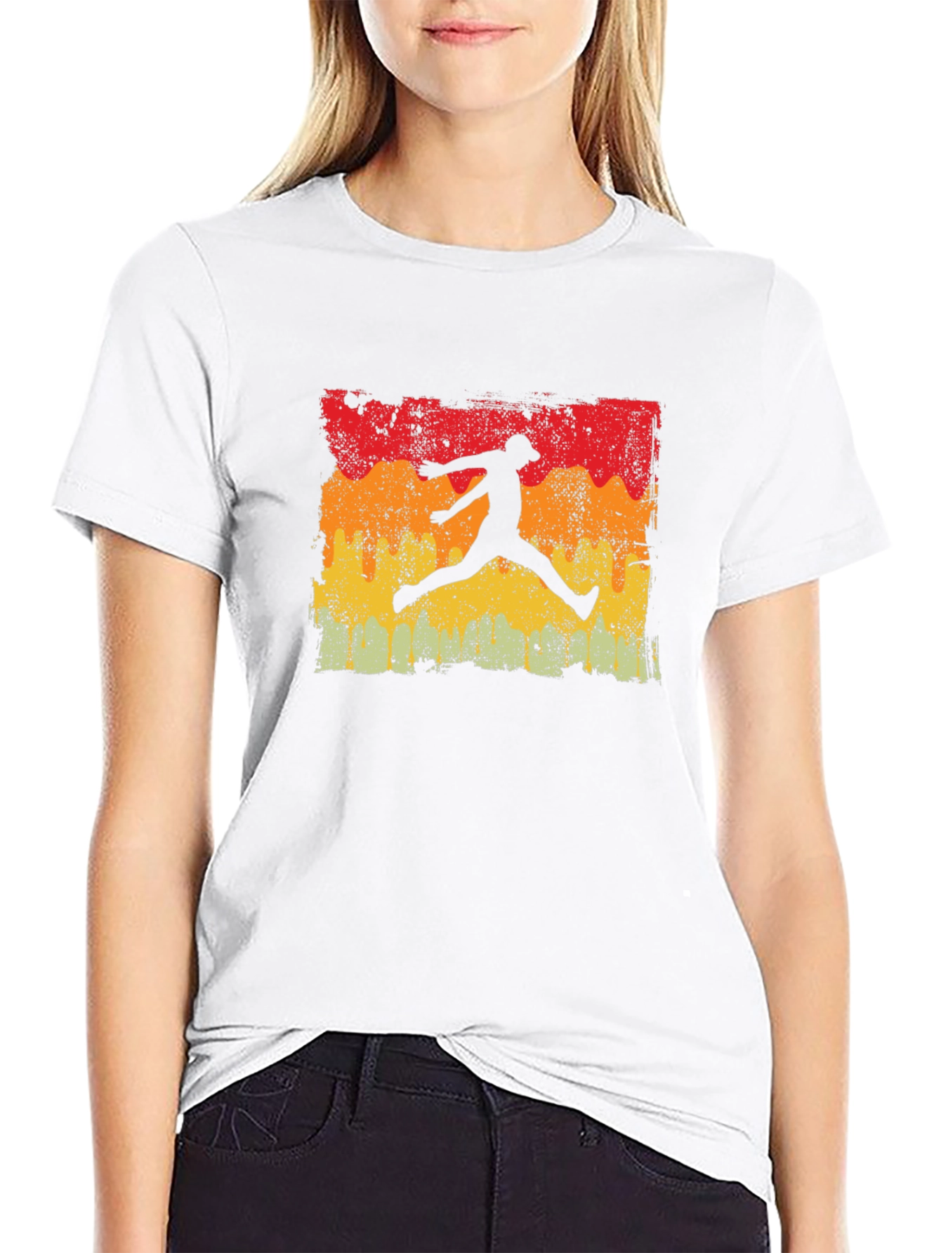Retro Silhouette Jumper Tee