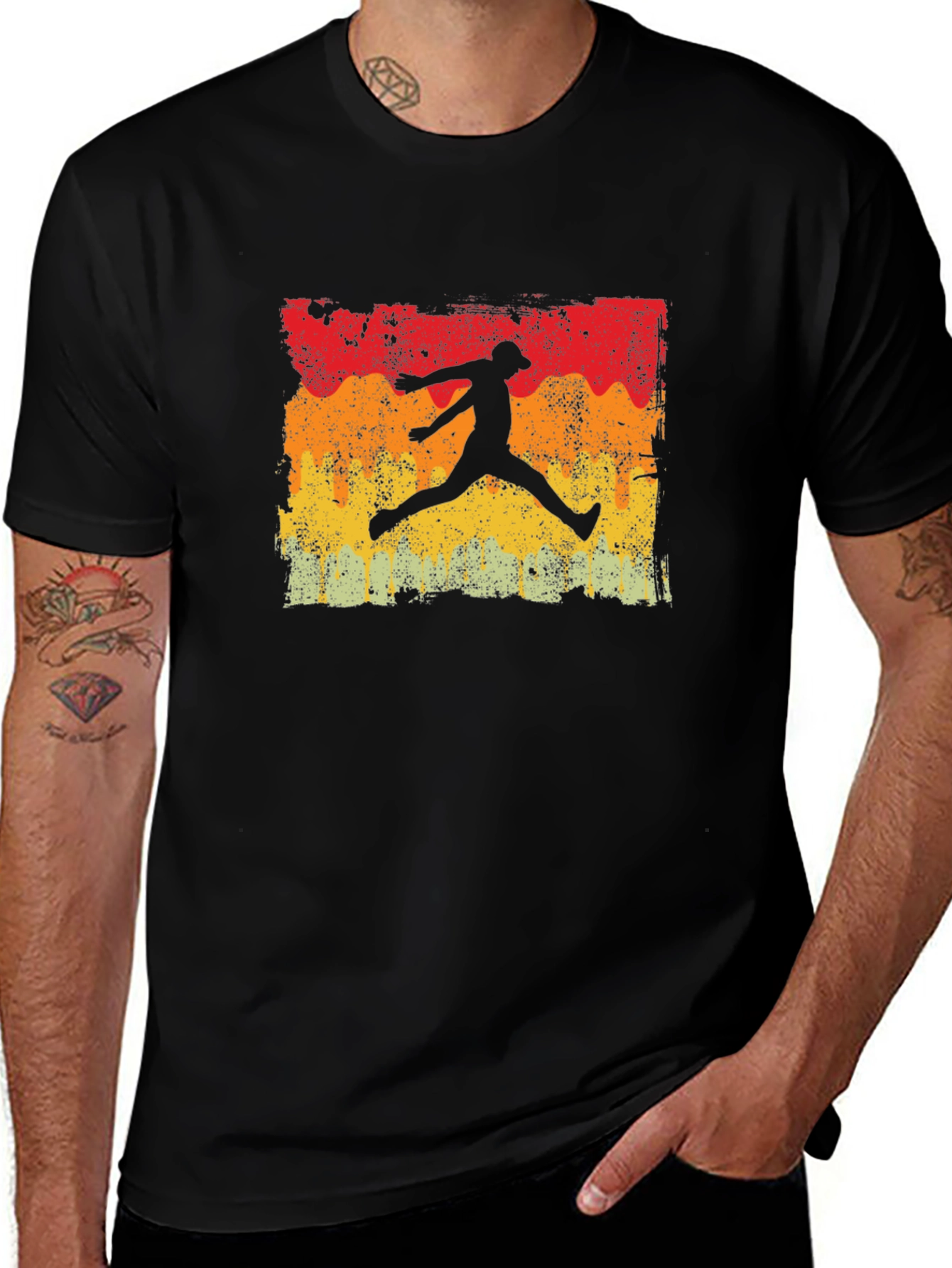 Retro Silhouette Jumper Tee