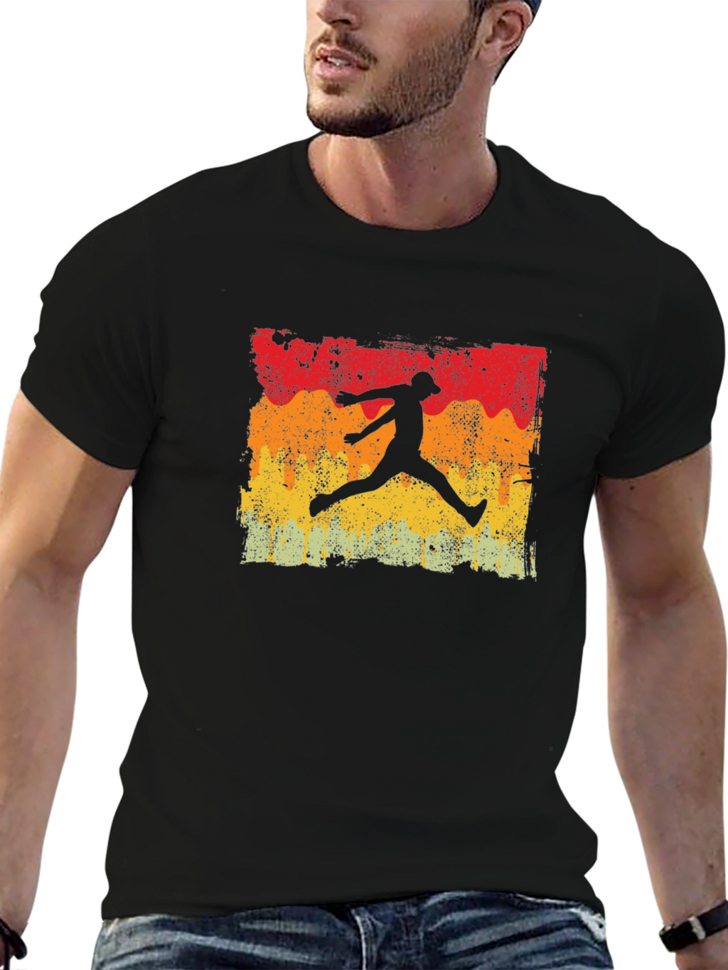 Retro Silhouette Jumper Tee