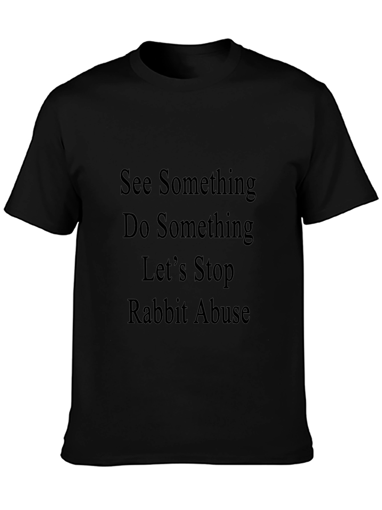 Rabbit Abuse Awareness T-Shirt