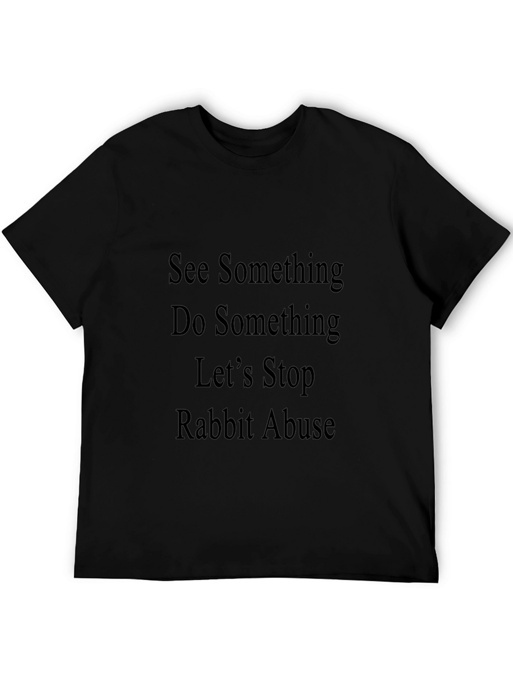 Rabbit Abuse Awareness T-Shirt