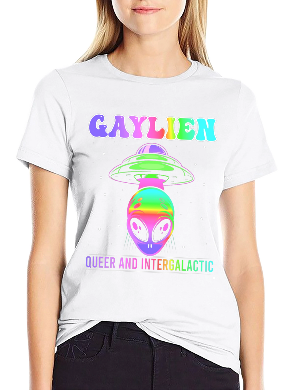 Gaylien T-Shirt - Queer and Intergalactic Design