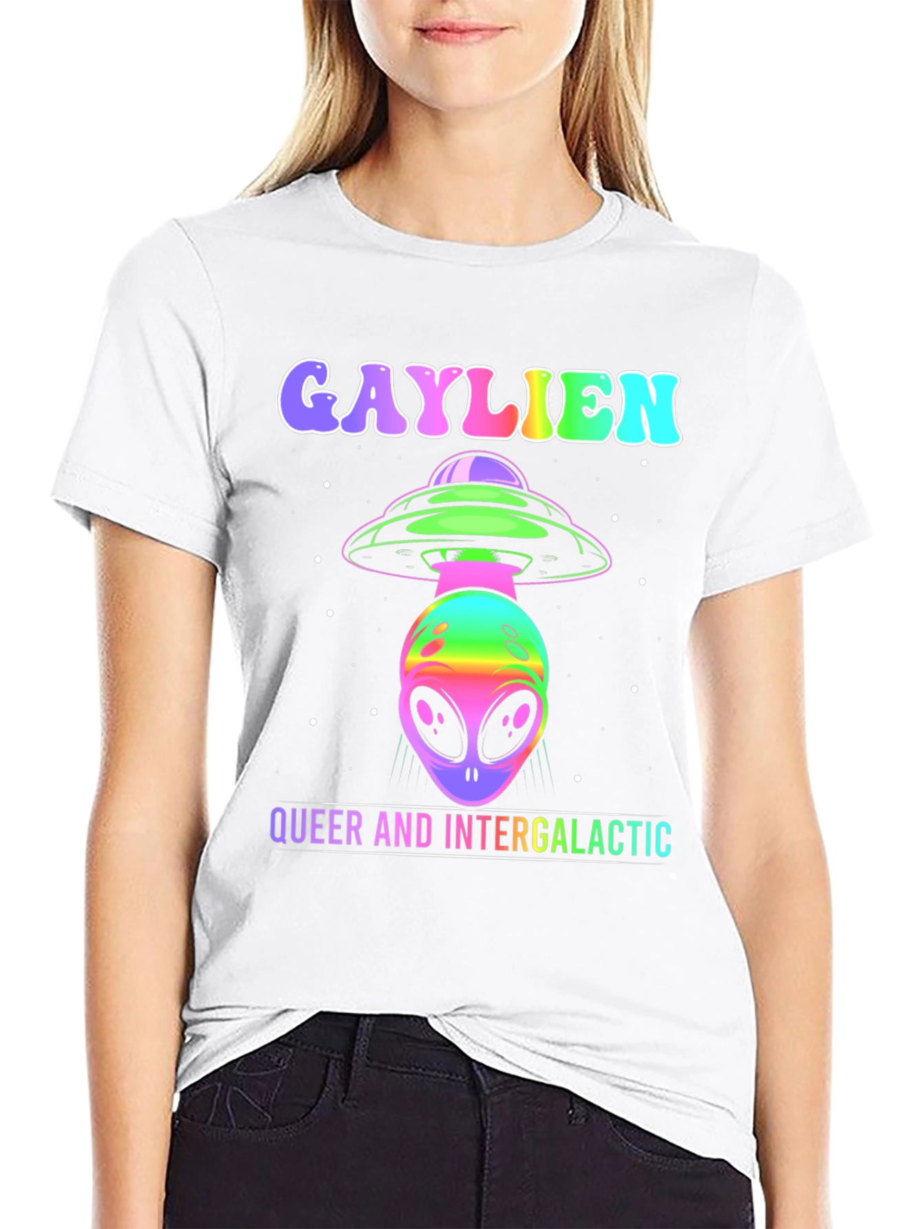 Gaylien T-Shirt - Queer and Intergalactic Design