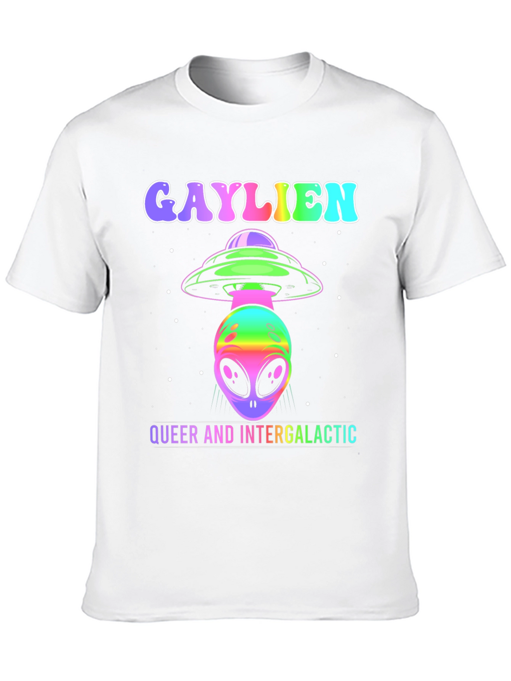 Gaylien T-Shirt - Queer and Intergalactic Design
