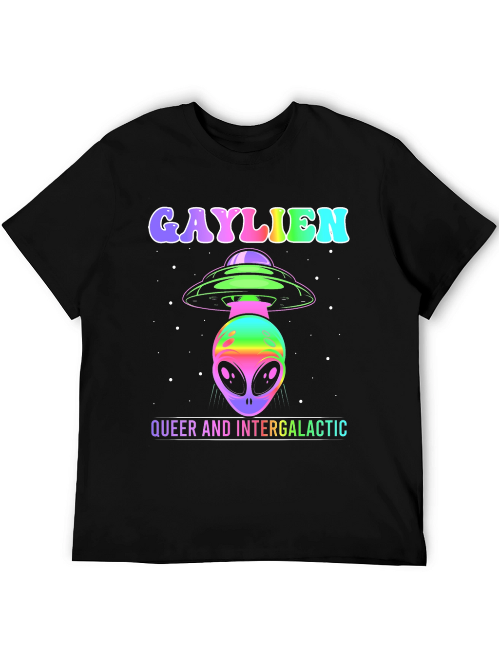 Gaylien T-Shirt - Queer and Intergalactic Design