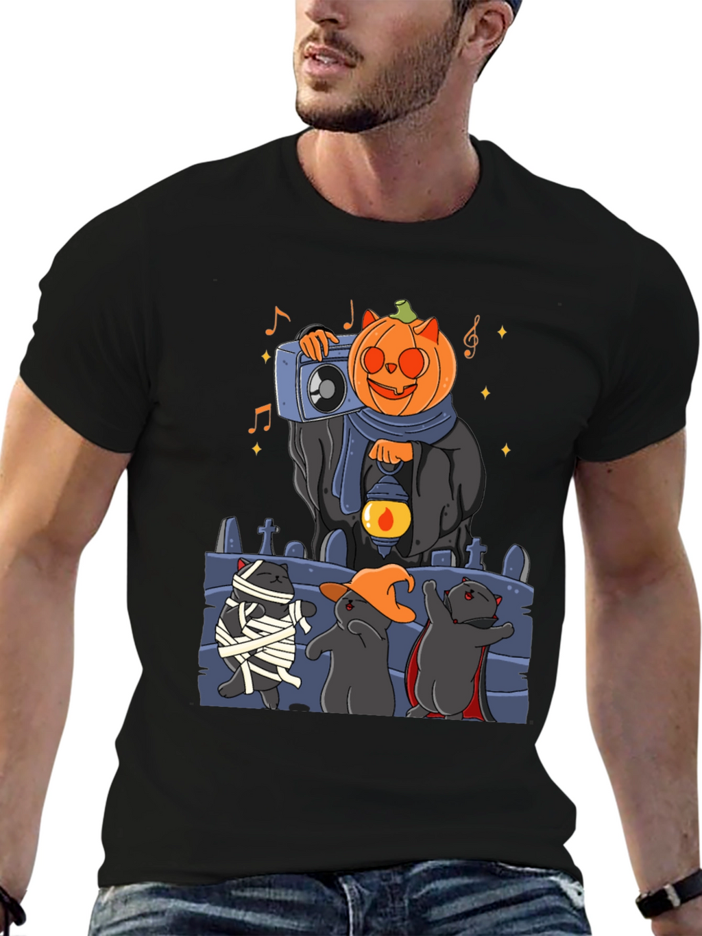 Halloween Cats T-Shirt