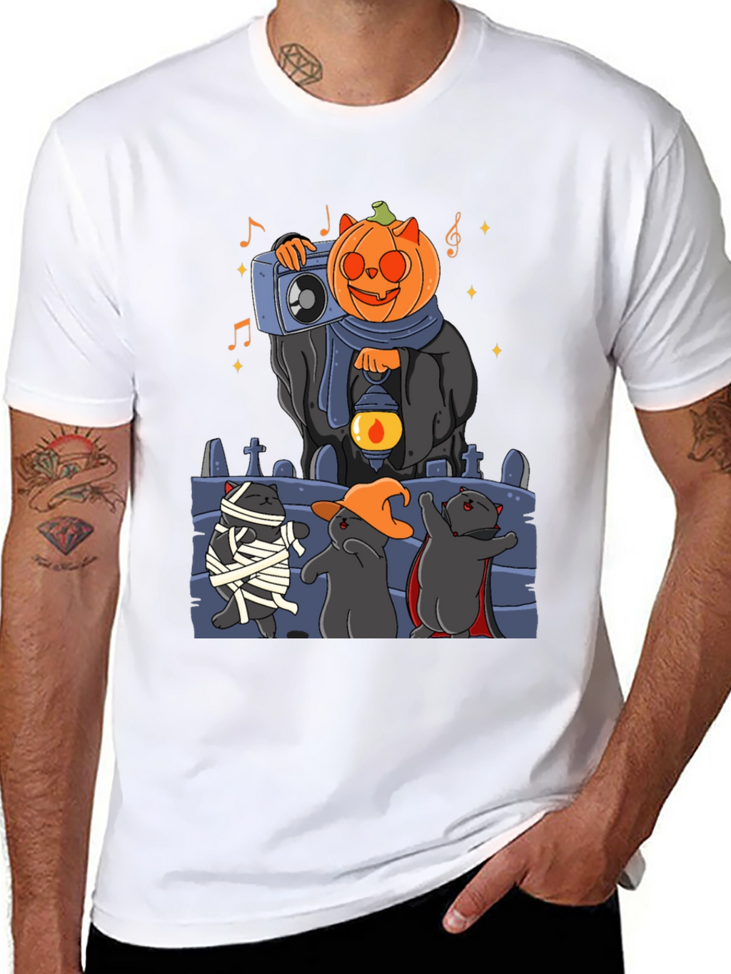 Halloween Cats T-Shirt