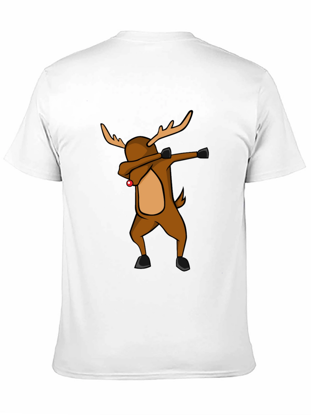 Dabbing Reindeer Christmas T-Shirt - Holiday Apparel