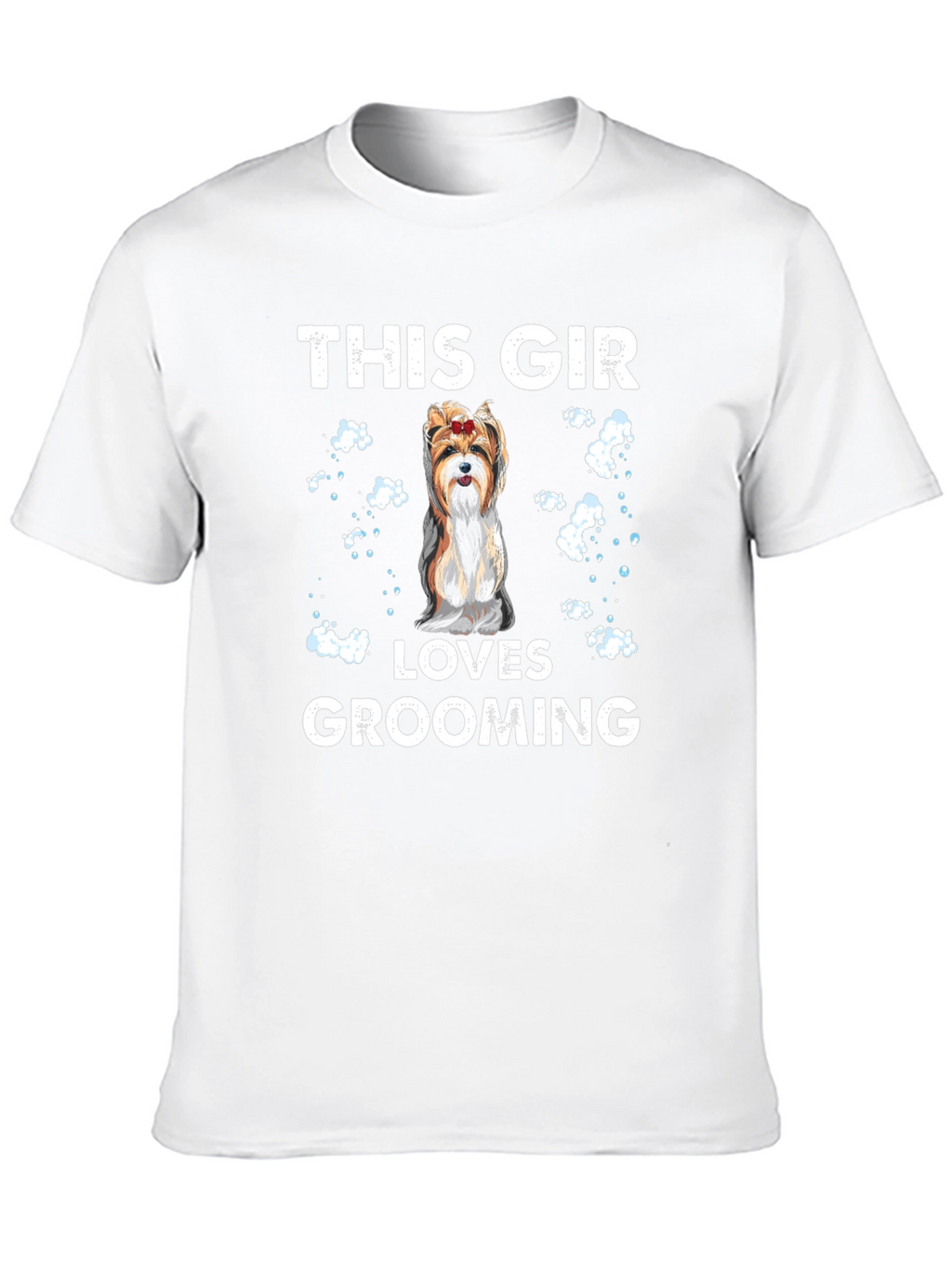 This Girl Loves Grooming Dog T-Shirt