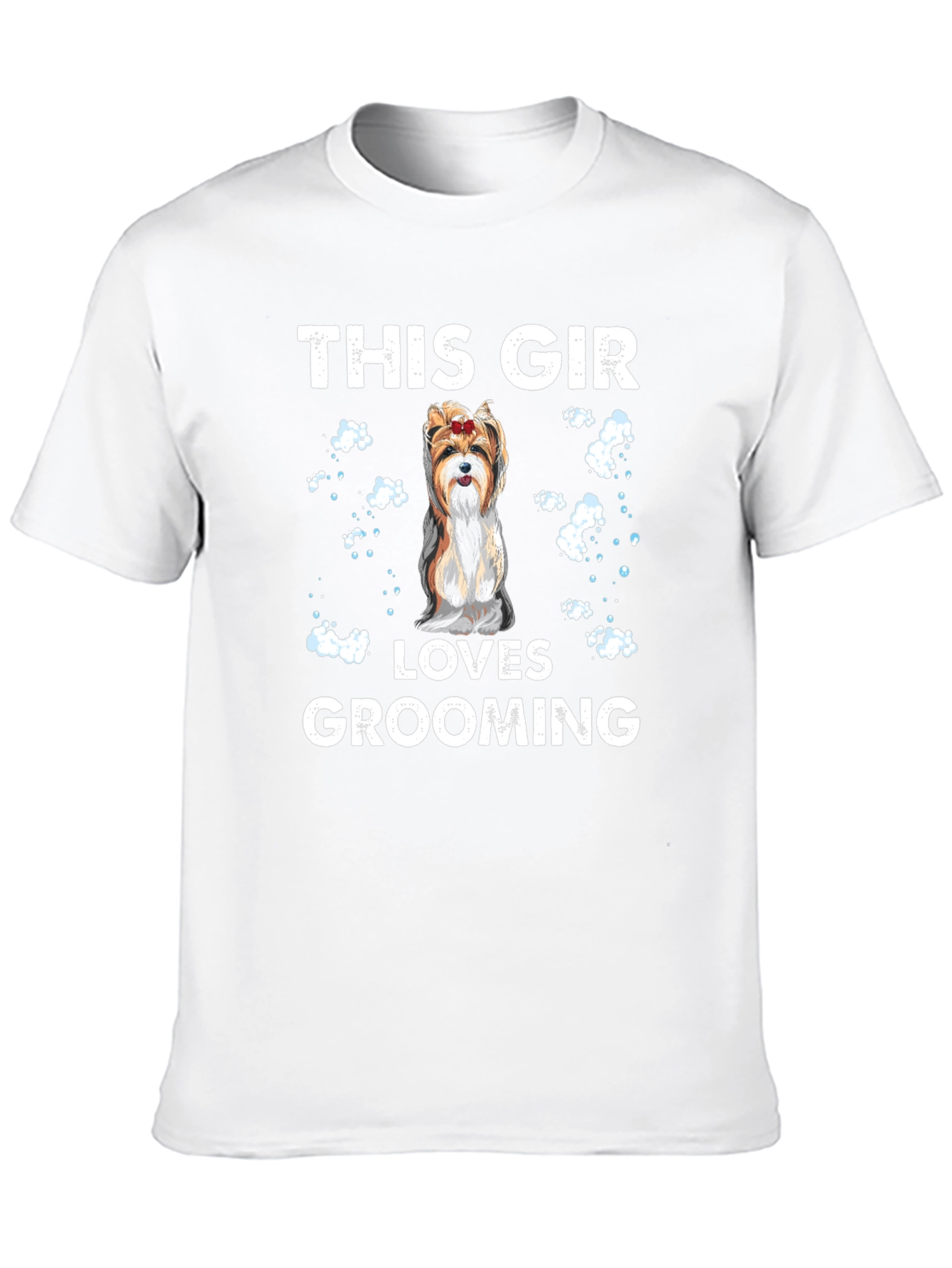 This Girl Loves Grooming Dog T-Shirt