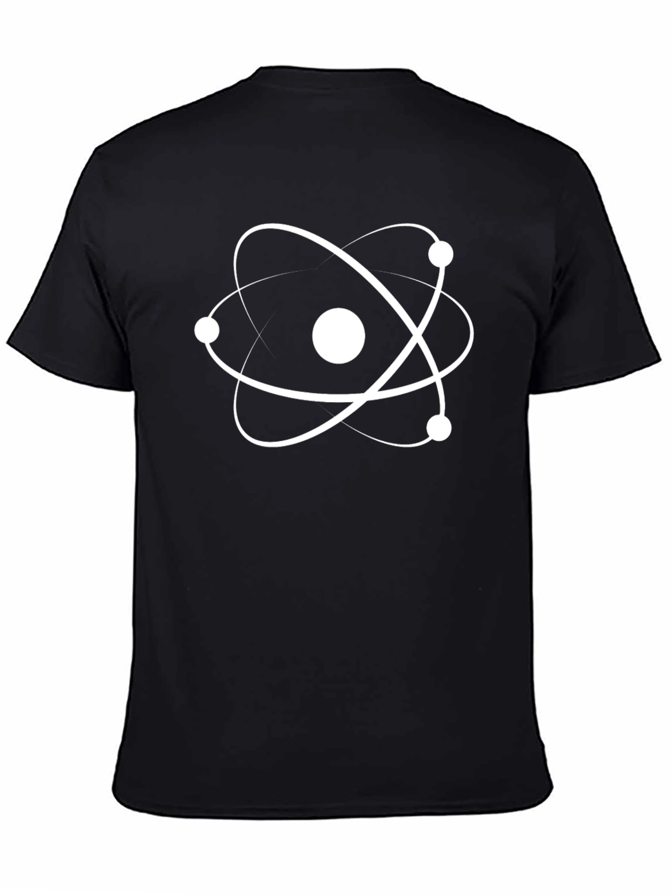 Atom Graphic Black T-Shirt